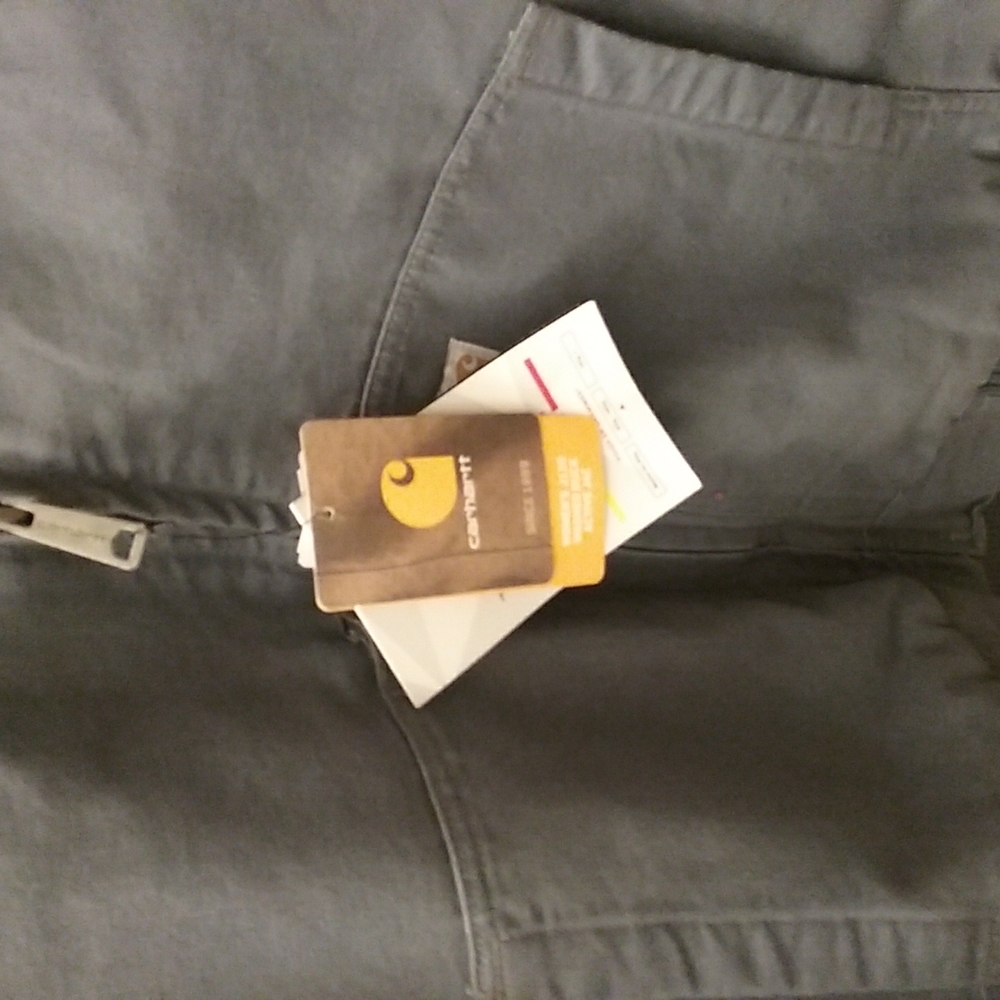 SOLD MERCARI-Carhartt Women's New Utility Blue Coat - Picture 6 of 12